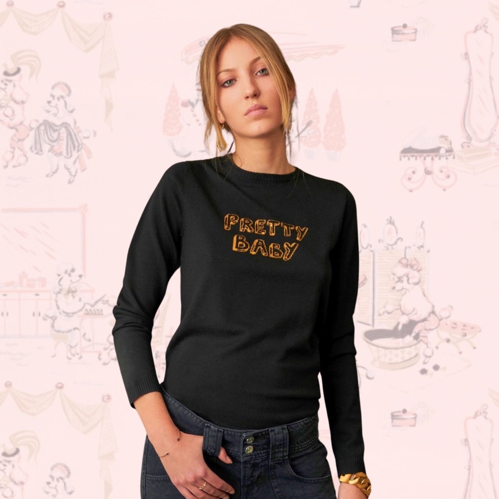 J Brand x Bella Freud Pretty Baby Sweater